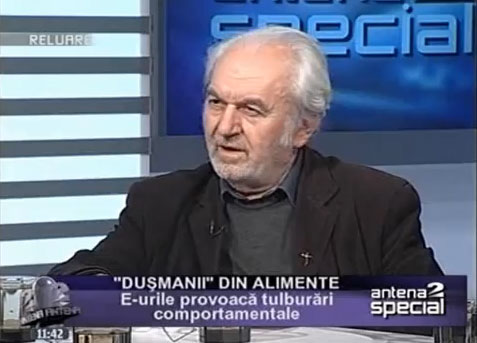 DUSMANII DIN ALIMENTE ! - Aditivii alimentari - E-urile - E-urile provoaca tulburari comportamentale - E-urile si declansarea bolilor - Prof. Dr. Pavel Chirila si Dr. Mihaela Ionescu - Antena 2 Antena 2 Special - 10 Aprilie 2008 - 76 minute