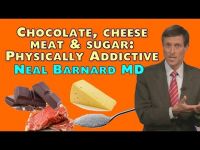 Ciocolata, Branza, Carnea, si Zaharul - Dependenta Fizica | Chocolate, Cheese, Meat, and Sugar - Physically Addictive - Dr. Neal Barnard vorbeste despre modul in care industria ajutata de guvern exploateaza aceste pofte naturale imbolnavindu-ne.